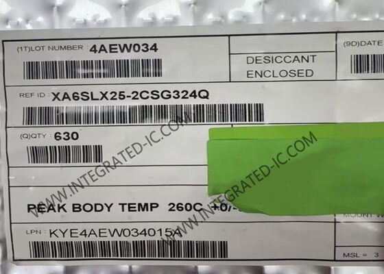 XA6SLX25-2CSG324Q Field Programmable Gate Array 1080MHz Programmable Logic IC