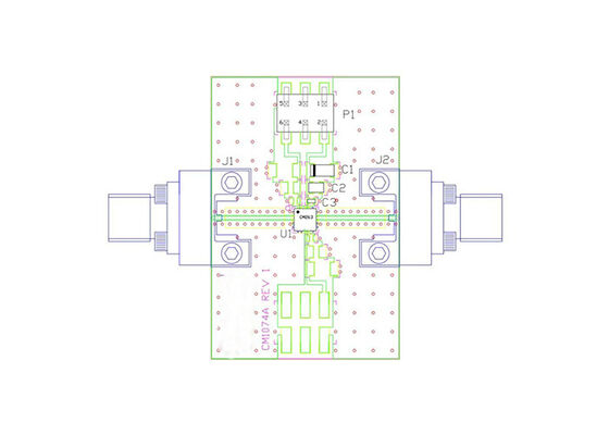 CMD270P3-EVB Embedded Solutions Broadband MMIC Low Noise Amplifier Evaluation Board