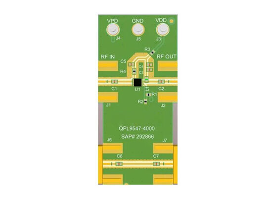 QPL9547EVB-01 Embedded Solutions 100MHz To 6GHz Ultra Low-Noise Amplifier Evaluation Board
