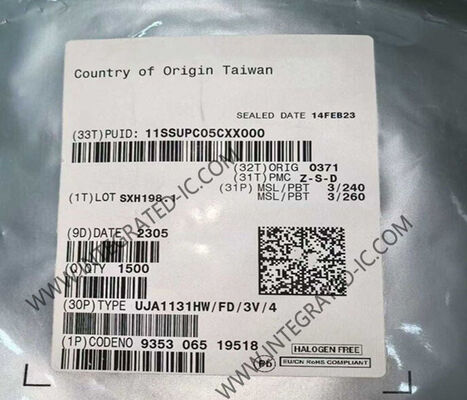 UJA1131HW Integrated Circuit Chip System Basis Chip with Buck/Boost Converter HTQFP48 Package for Automotive Applications