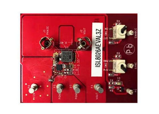 ISL8026AEVAL3Z Embedded Solutions Evaluation Board For ISL8026A Synchronous Buck Regulator
