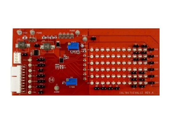 ISL78171EVAL1Z Embedded Solutions ISL78171 50mA Automotive LED Driver Evaluation Board