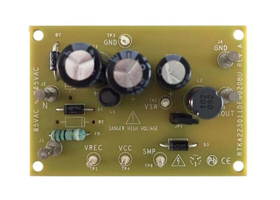 RTKA223011DE0020BU Embedded Solutions RAA223011 700V AC/DC Regulator Evaluation Board