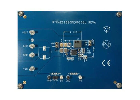 RTKA211820DE0010BU Embedded Solutions 2A Synchronous Step-Down Regulator Evaluation Board