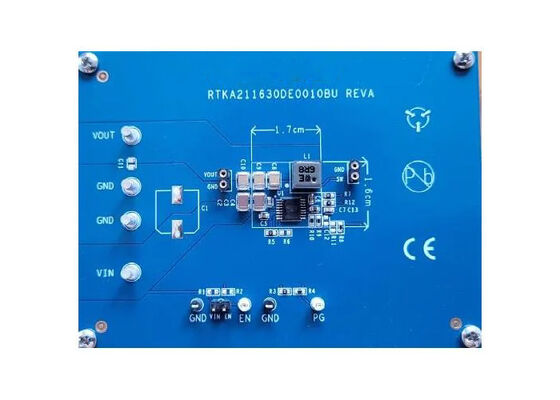 RTKA211630DE0010BU Embedded Solutions 3.3V Synchronous Step-Down DC/DC Regulator Evaluation Board