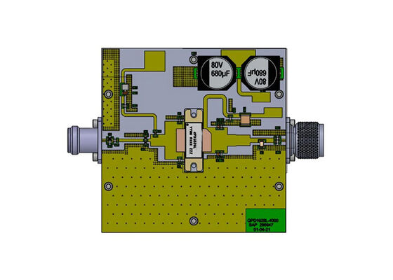 QPD1028LEVB6 Embedded Solutions 750W 65V GaN RF Input-Matched Transistor Evaluation Board