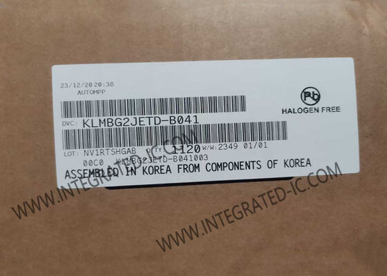 KLMBG2JETD-B041 Memory IC Chip 32Gbit eMMC 5.1 Flash Storage IC with HS400 Interface