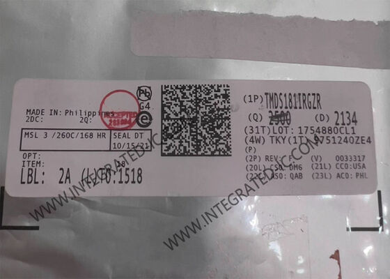 TMDS181IRGZR Integrated Circuit Chip HDMI Retimer with 6 Gbps Data Rate and 4k2k60p Support in Retimer Mode