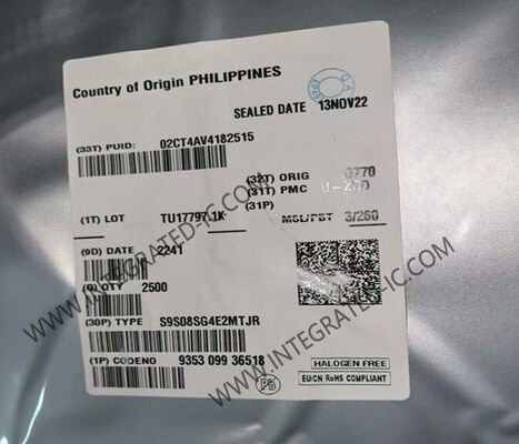 S9S08SG4E2MTJ 40MHz 8-Bit S08 Microcontroller MCU in TSSOP20 Package