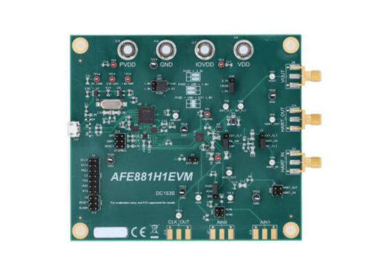 AFE881H1EVM Embedded Solutions AFE881H1 16-Bit Analog Front End Evaluation Module