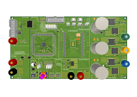 TLE9140EQW-EVAL Embedded Solutions Motor Driver Power Management Evaluation Board