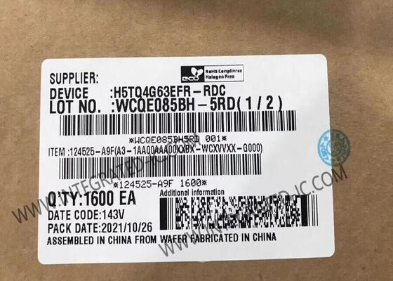 H5TQ4G63EFR-RDC 4Gbit DDR3 SDRAM Memory IC Chip with 2133Mbps Data Transfer Rate in FBGA-96 Package for High-Density Applications