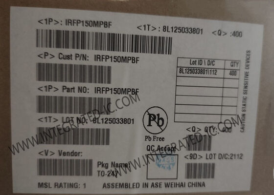 IRFP150MPBF 100V 42A N-Channel MOSFET Transistor with 36mOhm Drain-Source Resistance HEXFET Series