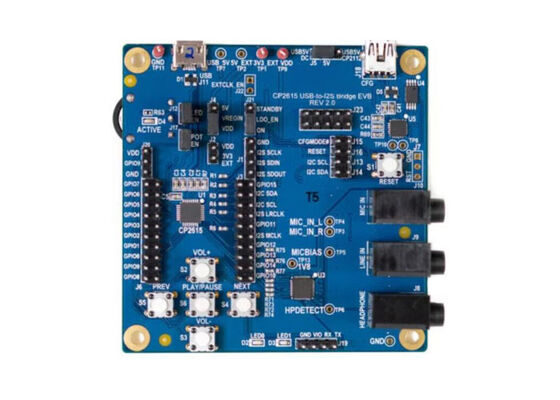CP2615-EK-2 Embedded Solutions CP2615 USB To I²S Audio Bridge Development Kit
