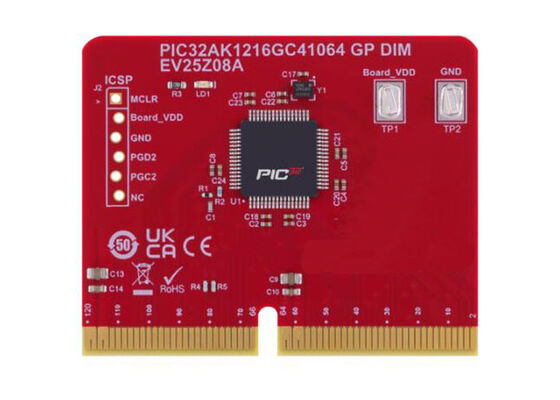 EV25Z08A Embedded Solutions PIC32AK1216GC41064 General Purpose Dual In-Line Module