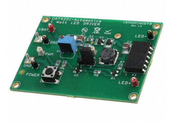 CAT4201AGEVB Embedded Solutions Non-Isolated Output Dimmable LED Driver Evaluation Board