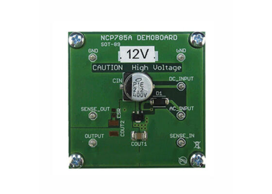 NCP785AH150GEVB Embedded Solutions 12V Single Channel Linear Voltage Regulator Evaluation Board