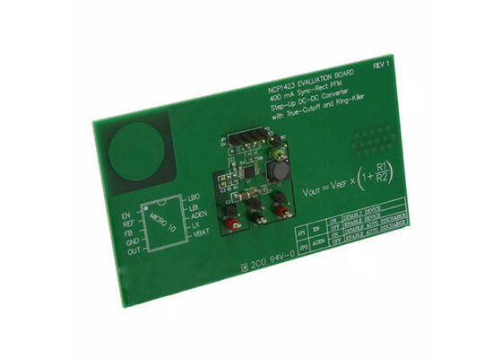 NCP1423EVB Embedded Solutions 3.3V 400mA DC-DC Boost Converter Evaluation Board