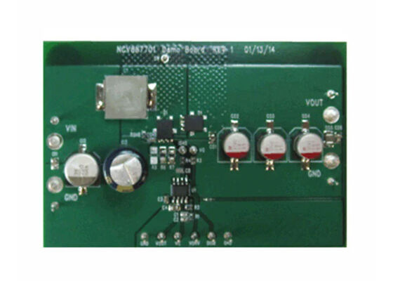 NCV887701BSTGEVB Embedded Solutions Non-Isolated Output DC/DC Step Up Evaluation Board