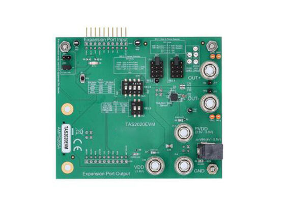 TAS2020EVM Embedded Solutions TAS2020 Class D Audio Amplifier Evaluation Module