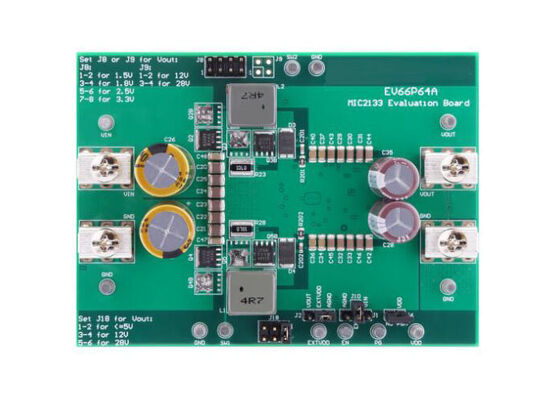 EV66P64A Embedded Solutions MIC2133 2-Phase Synchronous Buck Controller Evaluation Board