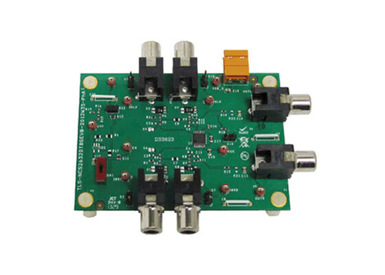 NCS2632DTBGEVB Embedded Solutions 2-Channel Stereo Class AB Audio Amplifier Evaluation Board