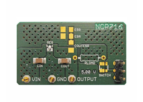 NCP716MTTBGEVB Embedded Solutions 80mA Single Channels Linear Voltage Regulator Evaluation Board