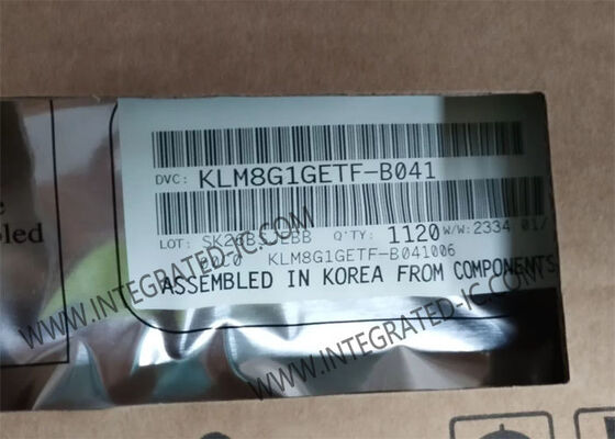 KLM8G1GETF-B041 Memory IC Chip 8GB eMMC 5.1 Memory IC For Consumer Electronics