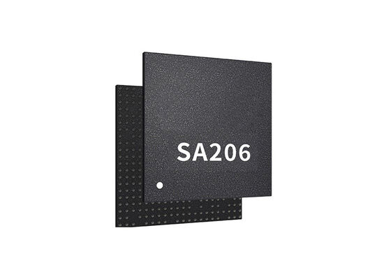 SA206 AI Processor Chip with 0.6 / 1.2 TOPS NPU and Dual-core CPU for Automotive AI SoC in BGA-385 Package
