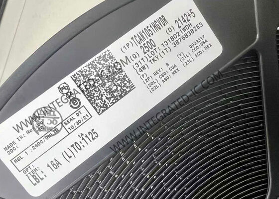 TCAN1051HGVDR Integrated Circuit Chip 5Mbps Fault Protected CAN Transceiver with 16 kV ESD Protection SOIC8