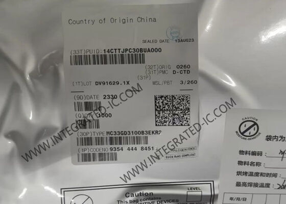 MC33GD3100B3EKR2 Single Channel Automotive Grade Gate Driver with 15A Peak Output Integrated Circuit Chip