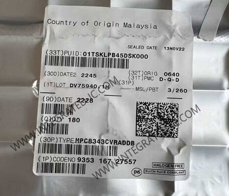 MPC8343CVRADDB Microcontroller MCU 1 Core 32-Bit 266MHz Microprocessor IC in 620-HBGA Package