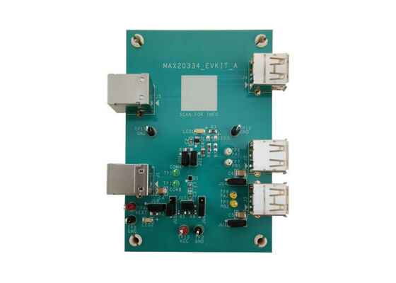 MAX20334EVKIT Embedded Solutions MAX20334 Dual SPDT Analog Switch Evaluation Board