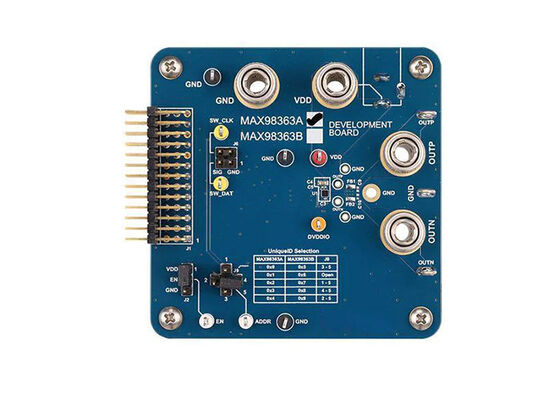 MAX98363CDEV Embedded Solutions 2.5V To 5.5V 1-Channel Class D Audio Amplifier Evaluation Board