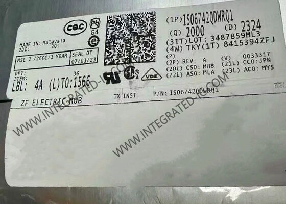 ISO6742QDWRQ1 Quad Channel Digital Isolator SOIC16 Integrated Circuit Chip