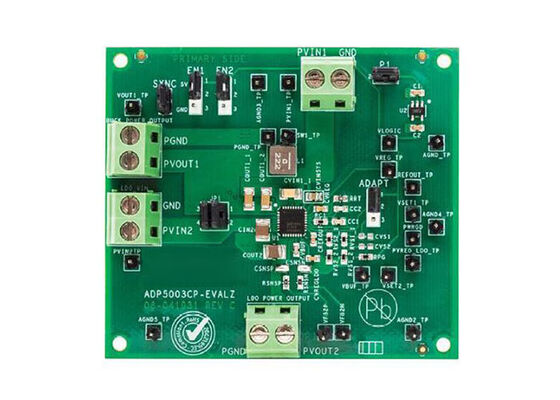 ADP5003CP-EVALZ Embedded Solutions Evaluation Board For ADP5003 3A Buck Regulator