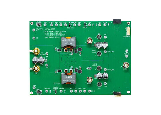 DC2728A Embedded Solutions High Voltage Dual Step-Up DC/DC Converter Evaluation Board
