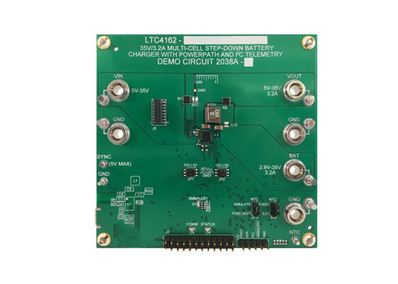 DC2038A-A Embedded Solutions Battery Charger Power Management Evaluation Board