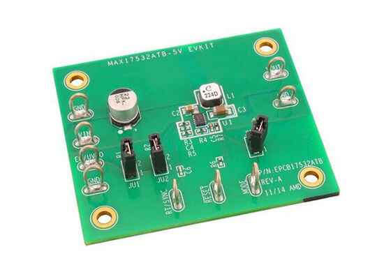 MAX17532ATBEVKIT Embedded Solutions MAX17532 Synchronous Step-Down DC-DC Converter Evaluation Kit