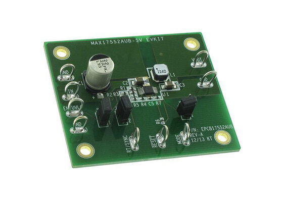 MAX17552AUBEVKIT Embedded Solutions 60V 100mA High-Efficiency Step-Down DC-DC Converter Evaluation Board