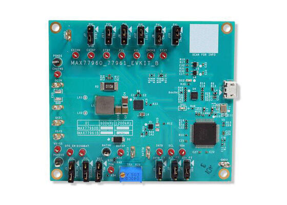 MAX77961BEVKIT12 Embedded Solutions MAX77961B USB Type-C Buck-Boost Charger Evaluation Kit