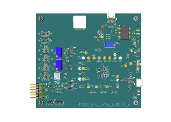 MAX20345EVSYS Embedded Solutions Evaluation Board For MAX20345 Battery Charger Power Management