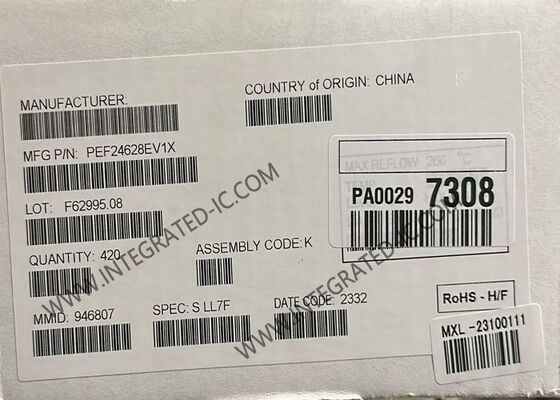 PEF24628EV1X 4-Channel SHDSL Transceiver System-On-Chip with 60Mbps Speed in LBGA-324 Package