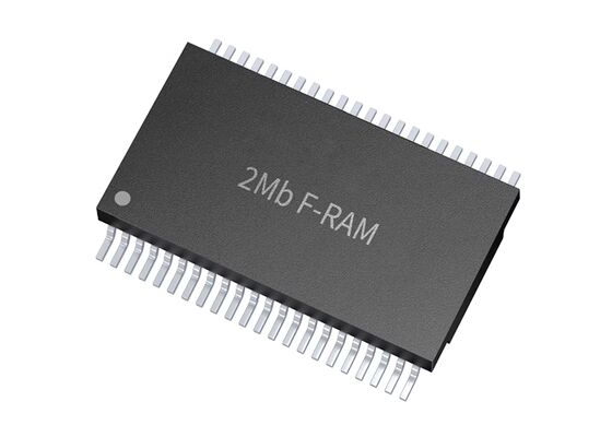 CYEL15B102N-ZS60XM Memory IC Chip 2 MBit F-RAM Nonvolatile Memory with 2V to 3.6V in PG-TSOP-44 Package
