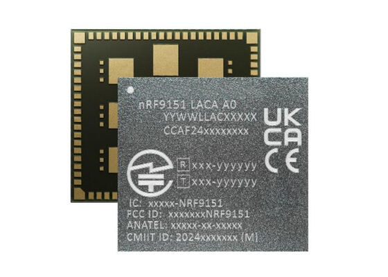 NRF9151-LACA-R7 Low Power Wireless Communication Module with LTE-M/NB-IoT/NTN Modem and Arm Cortex-M33 for Cellular IoT
