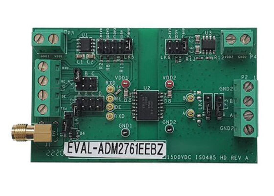 EVAL-ADM2761EEBZ Embedded Solutions ADM2763E Isolated RS-485 Transceiver Evaluation Board