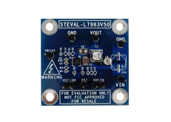 STEVAL-L7983V50 Embedded Solutions L7983PU50R Step Down DC/DC Converter Evaluation Board