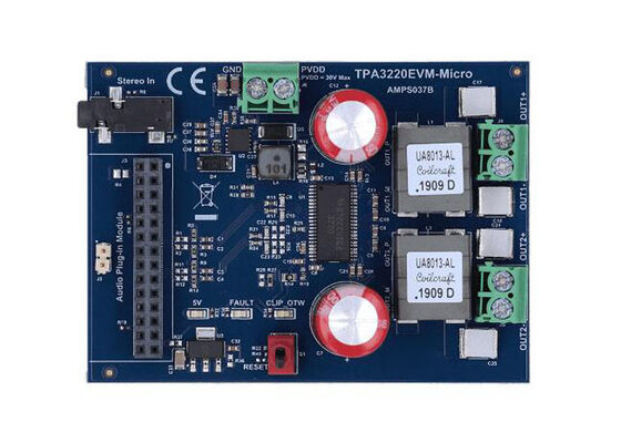 TPA3220EVM-MICRO Embedded Solutions Evaluation Board TPA3220 Class-D Audio Amplifier Micro Module
