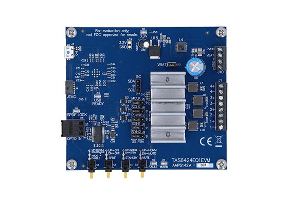 TAS6424EQ1EVM Embedded Solutions TAS6424E-Q1 - Output Class D Audio Amplifier Evaluation Board