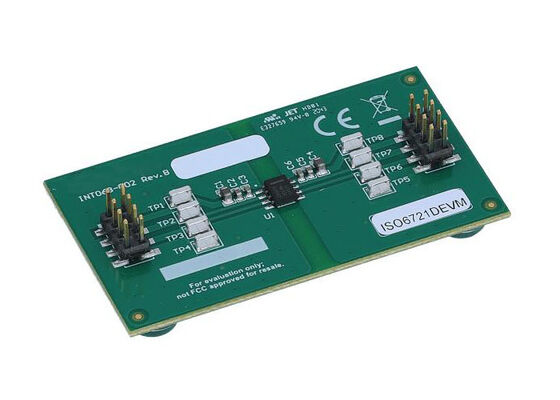 ISO6721DEVM Embedded Solutions ISO6721 Dual-Channel Digital Isolator Evaluation Module